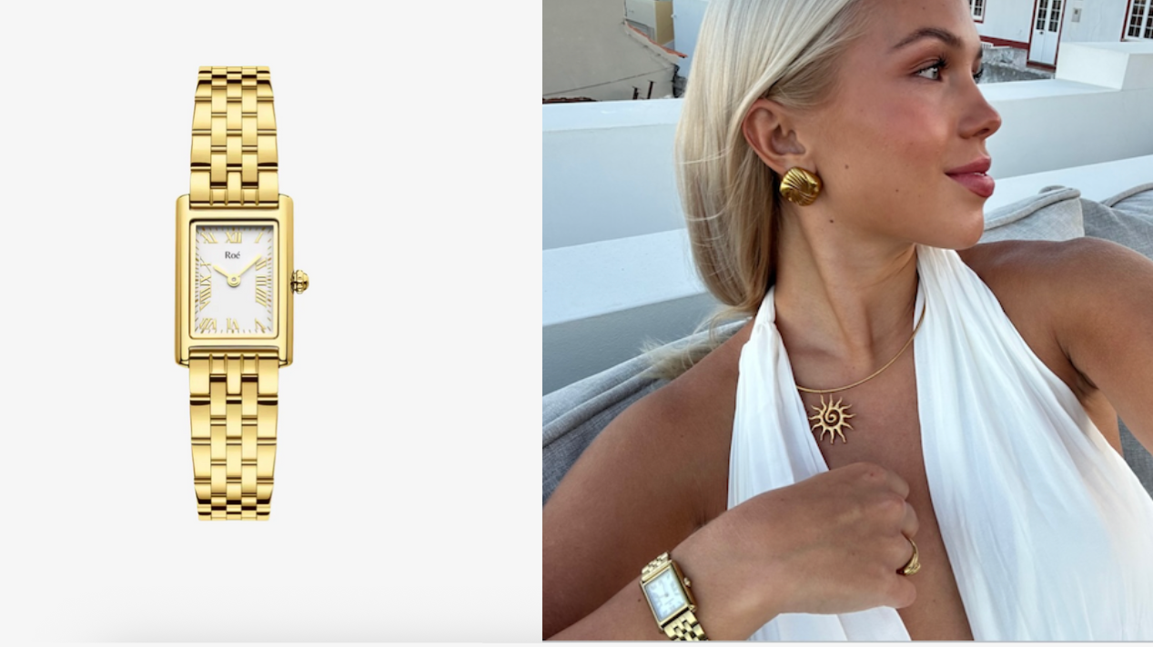 Bestseller-uret “Laurine Classic Gold” — hypen er reel
