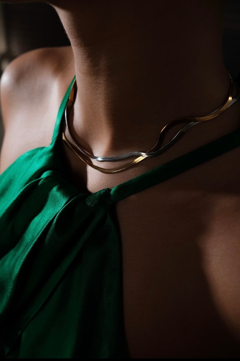 Penelope necklace gold Jewelry Roé 